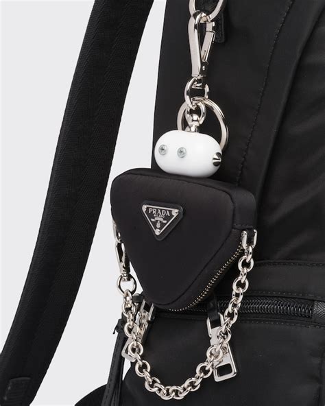 prada nylon keychains